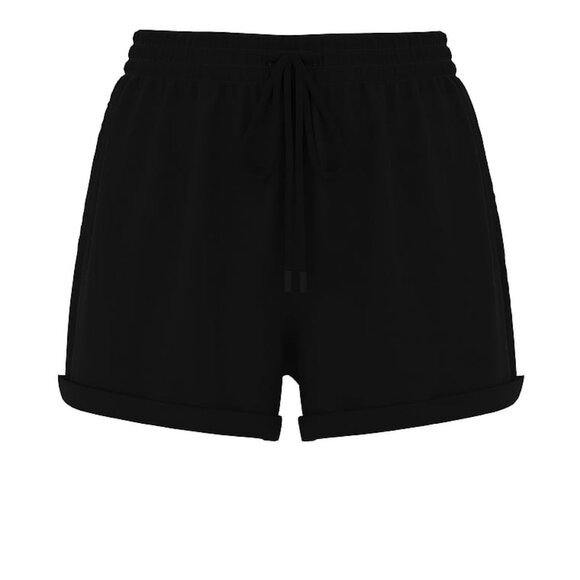 PINK Ivy Fleece Rolled Hem Shorts Limited Edition Night Sky Sparkle - Picture 2 of 4